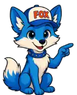 sitting pointed fox